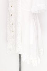 画像4: axes femme / バラレースチュニックブラウス  白 S-26-07-26-024-AX-BL-HR-ZS (4)