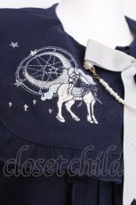 画像2: Amavel / Twilight Unicornブラウス  紺 S-26-07-26-029-CA-BL-AS-ZS (2)