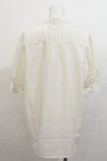 画像3: axes femme / レーススタンドブラウス XL オフ S-26-07-27-027-AX-TO-HR-ZS (3)