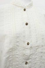 画像4: axes femme / レーススタンドブラウス XL オフ S-26-07-27-027-AX-TO-HR-ZS (4)