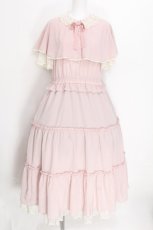 画像1: Melody BasKet / アンジュパッセ ワンピース  ピンク S-26-07-27-041-LO-OP-AS-ZS (1)