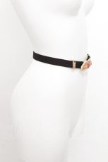 画像3: axes femme / モチーフゴムベルト   S-26-07-27-005-AX-BL-HR-ZS (3)