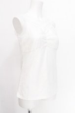 画像3: axes femme / 3WAY総レースタンクトップ  白 S-26-07-27-054-AX-TO-HR-ZS (3)