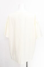 画像2: axes femme / タックスリーブTシャツ  アイボリー S-26-07-27-055-AX-TO-HR-ZS (2)