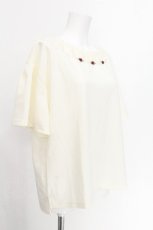 画像3: axes femme / タックスリーブTシャツ  アイボリー S-26-07-27-055-AX-TO-HR-ZS (3)