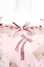 画像4: axes femme / ローズアンダヴィタシオンワンピース  ピンク S-26-07-27-060-AX-OP-HR-ZS (4)