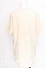 画像2: Karl Helmut / ロゴｘトランププリントTシャツ  キナリ S-26-07-27-067-EL-TO-HR-ZS (2)