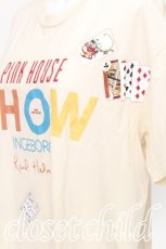 画像4: Karl Helmut / ロゴｘトランププリントTシャツ  キナリ S-26-07-27-067-EL-TO-HR-ZS (4)