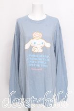 画像1: Candy Stripper / CINNAMOROLL TEE  ブルー S-26-07-27-096-PU-BL-HR-ZS (1)