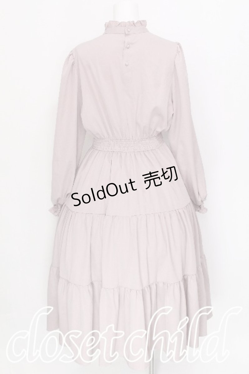 画像2: m petit by misako / レースデザインワンピース  ピンク S-26-07-27-098-LO-SK-AS-ZS (2)