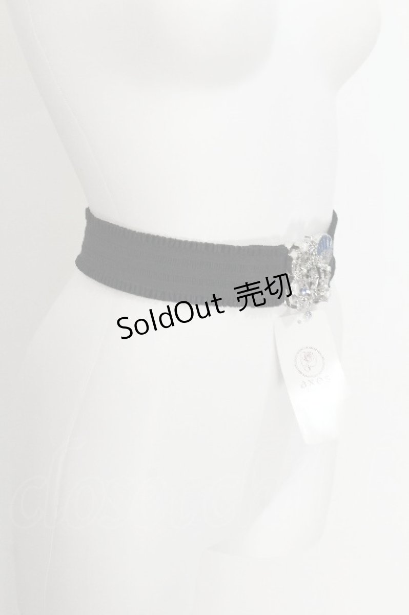 画像3: axes femme / モチーフゴムベルト   S-26-07-27-011-AX-BL-HR-ZS (3)