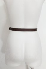 画像4: axes femme / レザーベルト  ブラウン S-26-07-27-014-AX-ZA-HR-ZS (4)