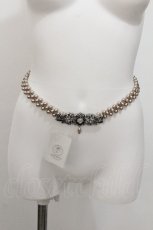 画像1: axes femme / ヴィクトリアンパールベルト  シルバー S-26-07-27-022-AX-ZA-HR-ZS (1)