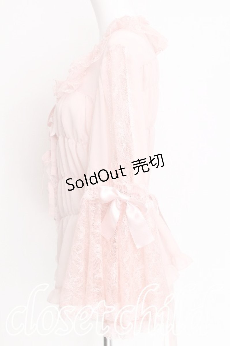 画像4: metamorphose / 姫袖ブラウス 2 ピンク S-26-07-29-003-ME-BL-HR-ZS (4)