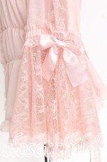 画像5: metamorphose / 姫袖ブラウス 2 ピンク S-26-07-29-003-ME-BL-HR-ZS (5)