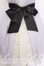 画像4: axes femme / バックバラスリットドレス  ラベンダー S-26-07-29-029-AX-OP-HR-ZS (4)