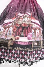 画像4: axes femme kawaii / シルクノクターンワンピース  ワイン S-26-07-29-031-AX-OP-HR-ZS (4)