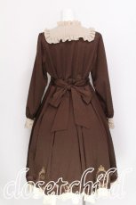 画像2: Amavel / Bon Bon Chocolatロングワンピース  ブラウン S-26-07-29-034-CA-OP-HR-ZS (2)