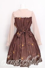 画像2: Amavel / Melt chocolateワンピース  ブラウン S-26-07-29-035-CA-OP-HR-ZS (2)