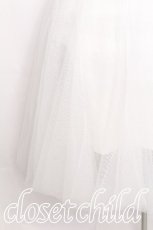 画像3: axes femme / ロングチュールスカート  オフ S-26-07-29-041-AX-SK-HR-ZS (3)