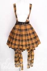 画像1: Amavel / British Punk レッグカバープリーツスカート  イエロー S-26-07-29-044-CA-SK-AS-ZS (1)