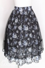 画像1: axes femme / マルチWAYレース花柄スカート  黒 S-26-07-29-052-AX-SK-HR-ZS (1)