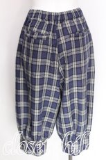 画像2: Deorart / チェックハーフパンツ  ブルー S-26-07-29-056-PU-PA-HR-ZS (2)