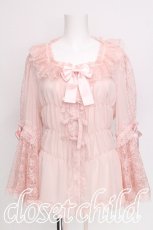 画像1: metamorphose / 姫袖ブラウス 2 ピンク S-26-07-29-003-ME-BL-HR-ZS (1)