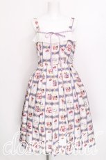 画像1: axes femme POETIQUE / ボンボンシュクレキャミワンピース  ラベンダー S-26-07-29-026-AX-OP-HR-ZS (1)
