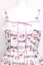 画像3: axes femme POETIQUE / ボンボンシュクレキャミワンピース  ラベンダー S-26-07-29-026-AX-OP-HR-ZS (3)