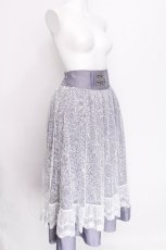 画像3: axes femme POETIQUE / ダークロマンスロングスカート M グレー S-26-07-30-032-AX-SK-SZ-ZS (3)