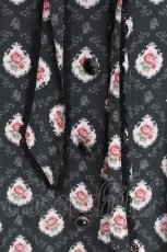 画像4: axes femme / フラワードットプリントスカート  黒 S-26-07-30-048-AX-SK-HR-ZS (4)