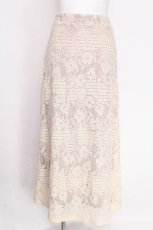 画像1: axes femme POETIQUE / レースｘチュールロングスカート  パープル S-26-07-30-012-AX-SK-AS-ZS (1)