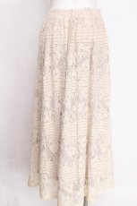 画像2: axes femme POETIQUE / レースｘチュールロングスカート  パープル S-26-07-30-012-AX-SK-AS-ZS (2)