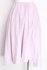 画像2: axes femme / 刺繍入イレヘムスカート  ピンク S-26-07-30-013-AX-SK-HR-ZS (2)