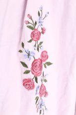 画像3: axes femme / 刺繍入イレヘムスカート  ピンク S-26-07-30-013-AX-SK-HR-ZS (3)