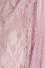 画像3: axes femme / レース重ねロングスカート  アイボリー S-26-07-30-015-AX-SK-HR-ZS (3)