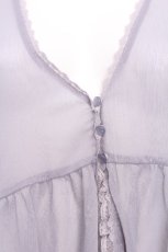 画像4: axes femme / チュールフリル楊柳ガウン  グレー S-26-07-31-027-AX-TO-HR-ZS (4)
