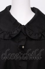 画像4: axes femme POETIQUE / フリル襟ブラウス  黒 S-26-07-31-031-AX-BL-AS-ZS (4)