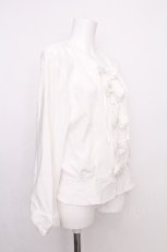 画像3: KANEKO ISAO / ピンタックブラウス  白 S-26-07-31-005-EL-BL-AS-ZS (3)