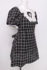 画像3: pium / /コットンレースドーリーカフェワンピース  グレー S-26-07-31-047-LO-SK-HR-ZS (3)