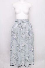 画像1: axes femme / 花柄シアージャカードスカート  ミント S-26-07-31-052-AX-SK-HR-ZS (1)