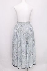 画像2: axes femme / 花柄シアージャカードスカート  ミント S-26-07-31-052-AX-SK-HR-ZS (2)