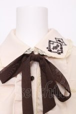 画像4: axes femme / ローズトランプ刺繍ブラウス  キナリ S-26-07-31-012-AX-BL-HR-ZS (4)