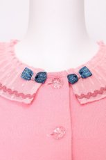 画像4: Shirley Temple / 半袖カーディガン  ピンク S-26-07-31-013-ET-TO-AS-ZS (4)