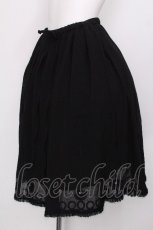 画像3: INGEBORG / 刺繍入りスカート  黒 S-26-08-01-063-LO-SK-AS-ZS (3)