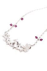画像2: axes femme / シーズナルフルーツネックレス  パープルｘシルバー S-26-08-01-022-AX-AC-HR-ZS (2)