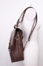 画像2: Amavel / Secret Royal Bearサッチェルバッグ  ブラウン S-26-08-01-027-CA-BG-HR-ZS (2)