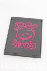 画像1: LISTEN FLAVOR / 手鏡  黒ｘピンク S-26-08-02-001-PU-ZA-HR-ZS (1)
