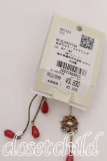 画像2: axes femme / 彼岸花モチーフイヤリング  ゴールド S-26-08-02-011-AX-AC-HR-ZS (2)